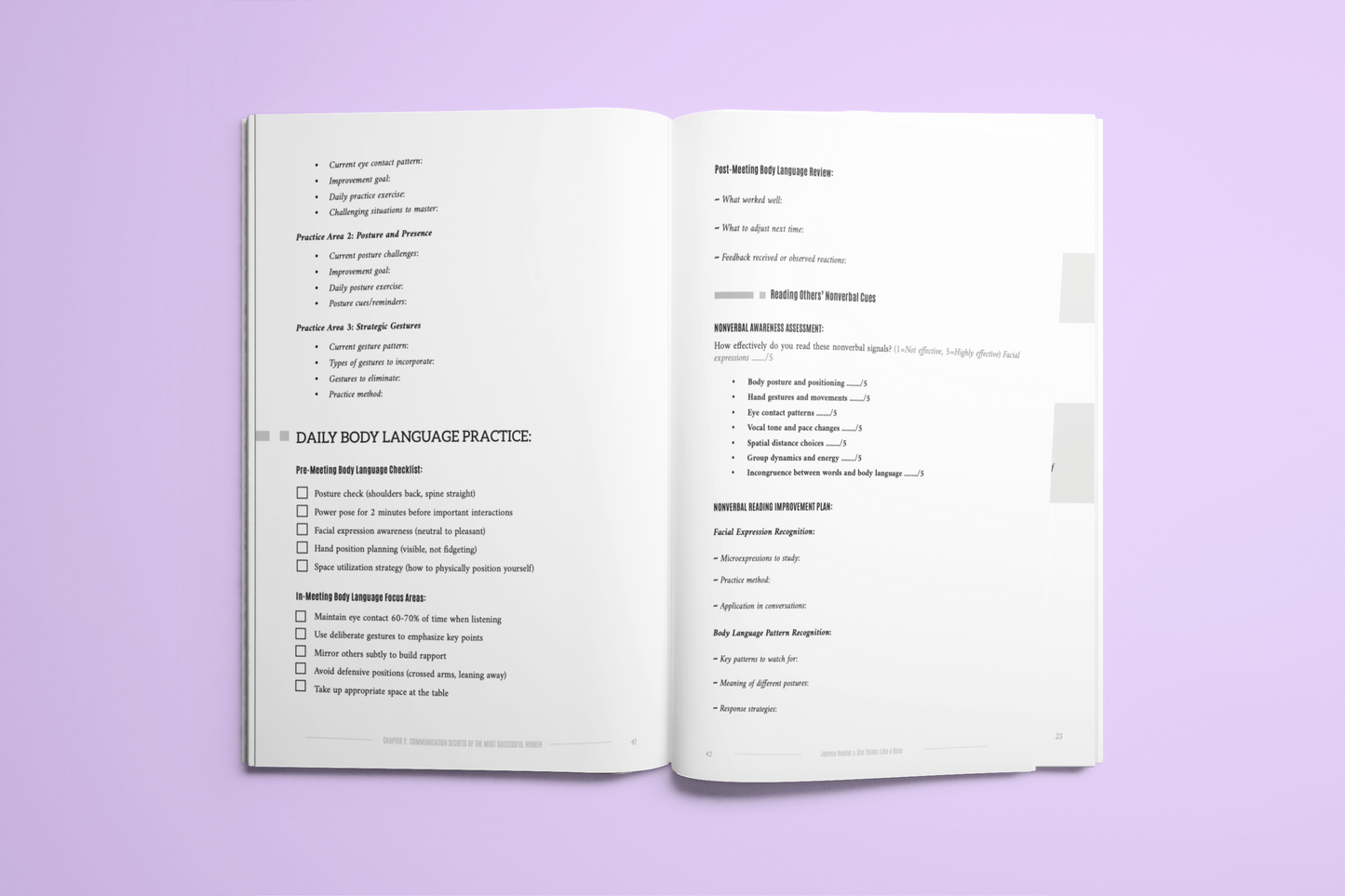 She Thinks Like a Boss: The Workbook: Master Others: Volume 2